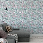 Papel de Parede Floral Delicado