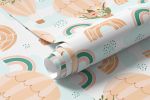 Papel de Parede Infantil Balões, Arco Íris e Flores