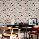Papel De Parede Boho Abstrato