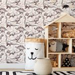 Papel de Parede Infantil Dinossauros