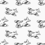 Papel de Parede Infantil Aviões