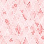 Papel de Parede Losangos Rosa Claro