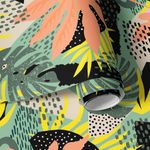 Papel de Parede Folha Abstrata Tropical II