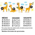 Adesivo de Parede Infantil Girafinhas Divertidas