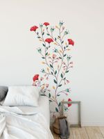 Adesivo de Parede Floral
