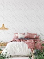 Papel de Parede Calacata Mármore Branco e Cinza