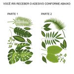 Adesivo de Parede kit Folhas Tropical