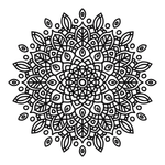 Adesivo de Parede Mandala
