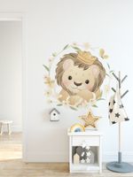 Adesivo de Parede Infantil Leão