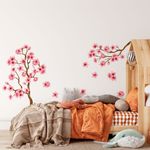 Adesivo de Parede Infantil Galho Flores Cerejeira