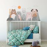 Adesivo de Parede Infantil Animais