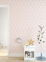 Papel de Parede Infantil Corações