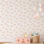 Papel de Parede Infantil Arco Íris Boho
