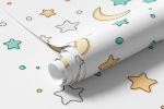 Papel de Parede Estrelas e Lua