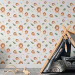 Papel de Parede Infantil Rei Leão Baby