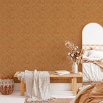 Papel de Parede Palha Esteira Vime Escuro