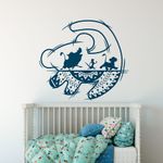 Adesivo De Parede Infantil Rei Leão