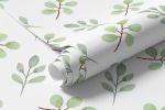 Papel de Parede Galhos Ordenados Minimalistas