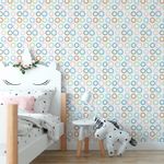 Papel de Parede Bolinhas Assimétricas Grandes
