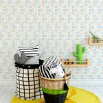 Papel de Parede Bolinhas Assimétricas Pequenas
