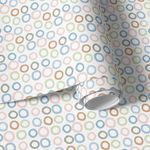 Papel de Parede Bolinhas Assimétricas Pequenas