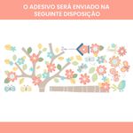 Adesivo de Parede Infantil Árvore e Flores