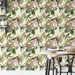 Papel de Parede Animal Print Botânico