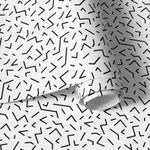 Papel de Parede Linhas Abstratas Minimalista