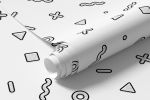 Papel de Parede Formas Geométricas Minimalista 