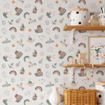 Papel de Parede Barquinhos Aquarela