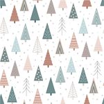 Papel de Parede Infantil Floresta de Pinheiros 