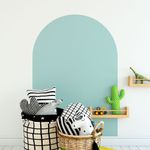 Adesivo de Parede Geométrico Arco Aquarela - Várias Cores