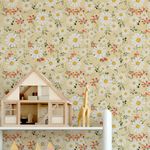 Papel de Parede Floral Margaridas