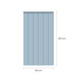 Papel de Parede Meia Parede Ripado Azul