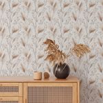 Papel de Parede Capim dos Pampas