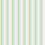 Papel de Parede Listras Azul, Verde e Amarelo