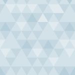 Papel de Parede Triângulos Tons de Azul