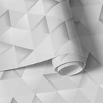 Papel de Parede Geométrico 3D Triângulos