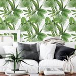 Papel de Parede Folhagem Tropical