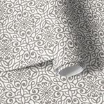 Papel de Parede Padrão Arabesco