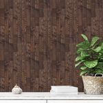 Papel de Parede Textura de Madeira Escura