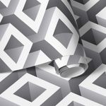 Papel de Parede  Quadrados Geométricos 3D 