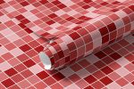 Papel de Parede Pastilhas Vermelhas