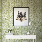 Papel de Parede Folhas e Bambus 