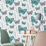 Papel de Parede Infantil Borboletinhas 