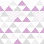 Papel de Parede de Triângulos (Tons de Lilás)