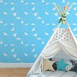 Papel de Parede de Aviãozinho de Papel
