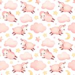 Papel de Parede Ovelhas Fofas