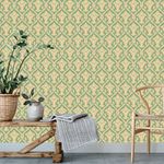 Papel de Parede Arabesco Damasco