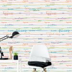 Papel de Parede de Palavras Coloridas